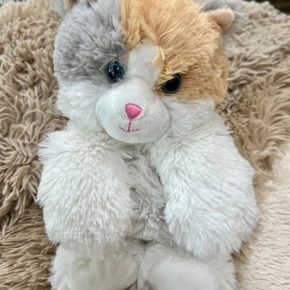 Warmies Microwaveable Stuffed Calico Cat